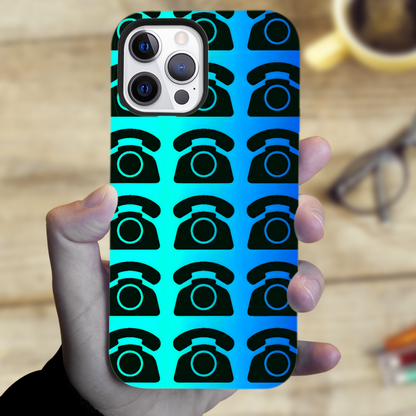 Black Rotary Phone, Tough Phone Case, Full Wrap Technology, Crafted From Premium Polycarbonate, Great Gift Idea...