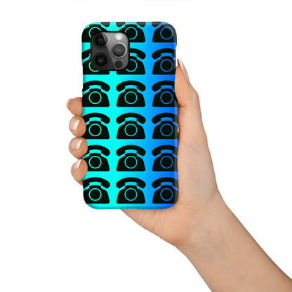 Black Rotary Phone, Tough Phone Case, Full Wrap Technology, Crafted From Premium Polycarbonate, Great Gift Idea...