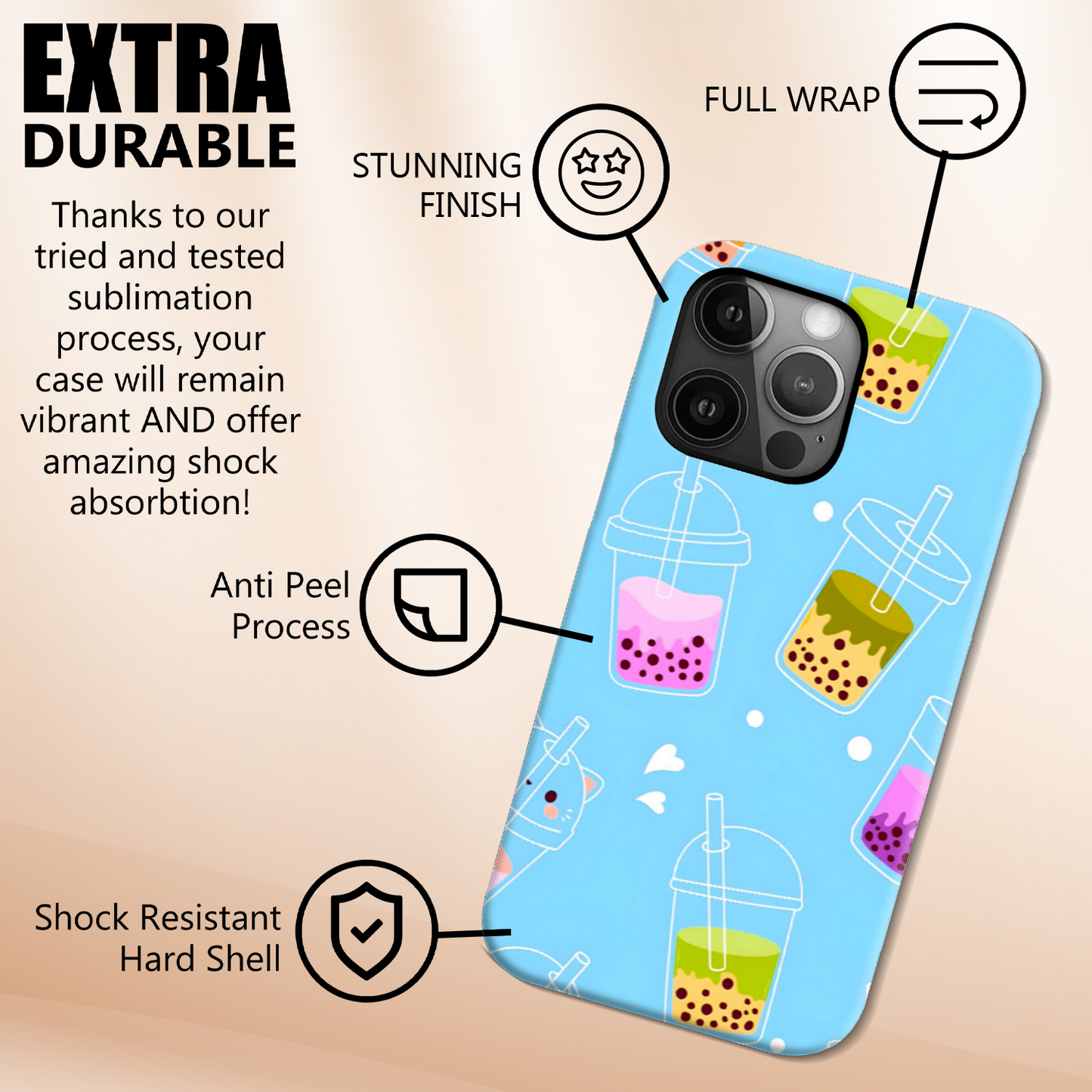Slushi, Slim HD Case, Full Wrap Technology, Crafted From Premium Polycarbonate, Unique Image...