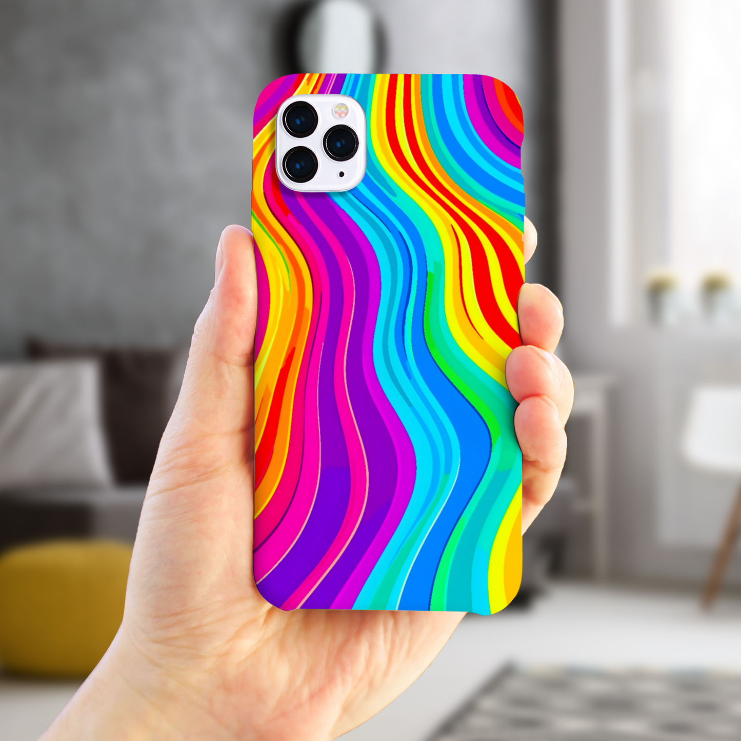 River Of Colour, Slim HD Case, Full Wrap Technology, Crafted From Premium Polycarbonate, Unique Image...
