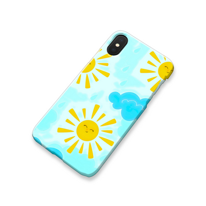 Mr Sun, Slim HD Case, Full Wrap Technology, Crafted From Premium Polycarbonate, Unique Image...