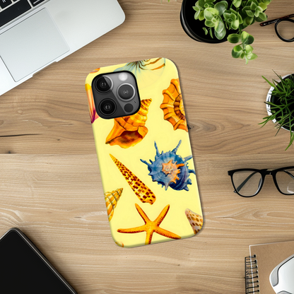 Sea-shells, Slim HD Case, Full Wrap Technology, Crafted From Premium Polycarbonate, Unique Image...