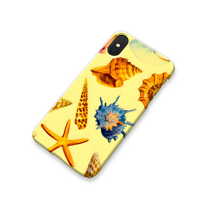 Sea-shells, Slim HD Case, Full Wrap Technology, Crafted From Premium Polycarbonate, Unique Image...