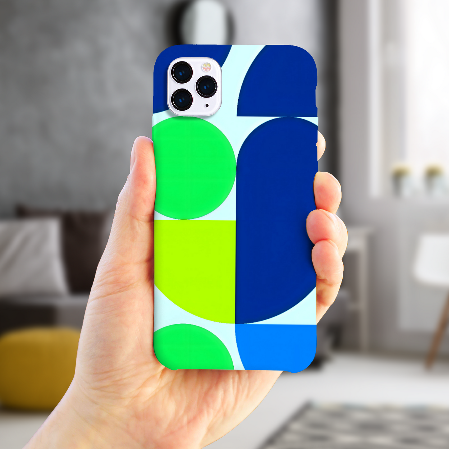 Blue & Green, Slim HD Case, Full Wrap Technology, Crafted From Premium Polycarbonate, Unique Image...
