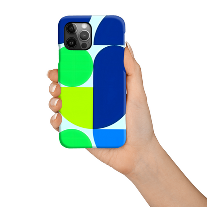 Blue & Green, Slim HD Case, Full Wrap Technology, Crafted From Premium Polycarbonate, Unique Image...