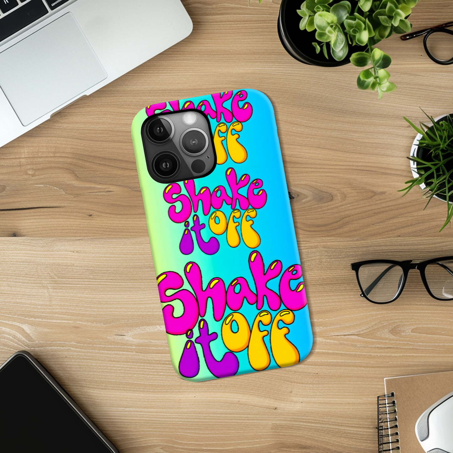 Shake It Off,  Slim HD Case, Full Wrap Technology, Crafted From Premium Polycarbonate, Unique Image...