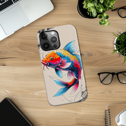 Hooked, Slim Phone Case, Full Wrap Technology, Crafted From Premium Polycarbonate, Unique Image...
