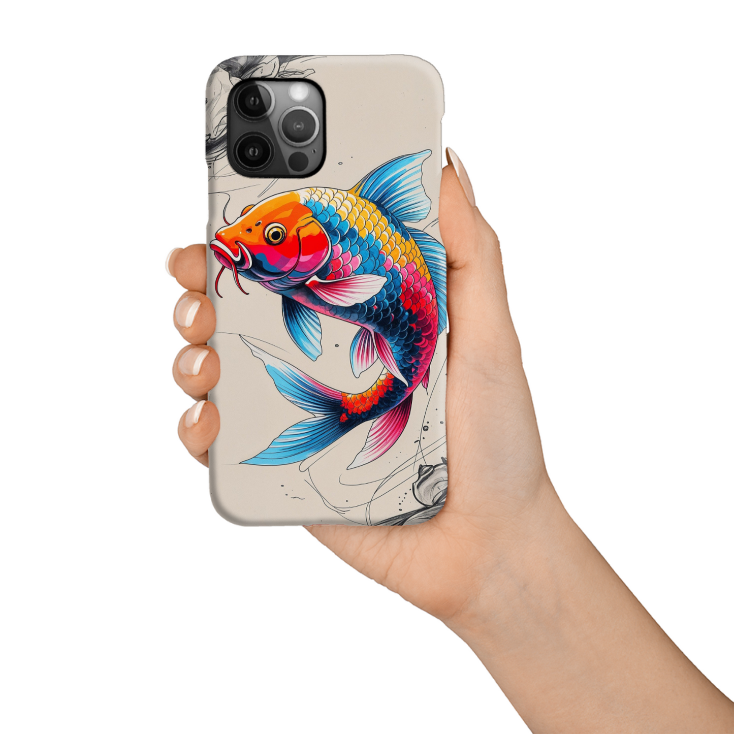 Hooked, Slim Phone Case, Full Wrap Technology, Crafted From Premium Polycarbonate, Unique Image...
