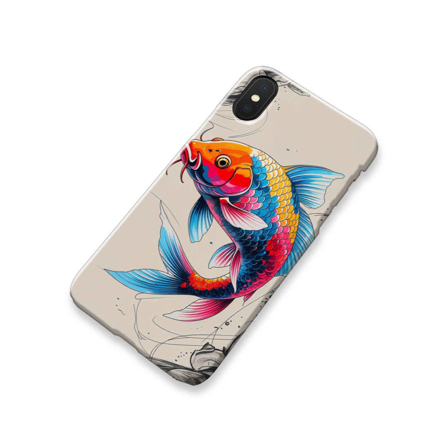 Hooked, Slim Phone Case, Full Wrap Technology, Crafted From Premium Polycarbonate, Unique Image...